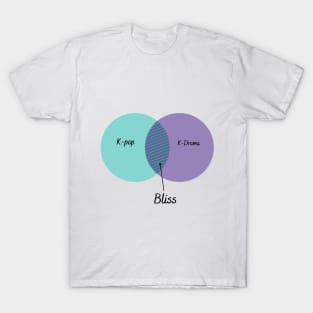 Kpop and Kdrama is bliss T-Shirt